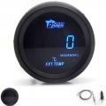  2" 52mm Exhaust Gas Temperature Gauge Digital EXT Gas Temp Gauge Blue Led EGT Car Meter With Sensor|Exhaust Temperature Me