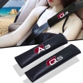 Car Seat Belt Protect For Audi A4 B6 B7 B9 A3 8l 8p 8v Q3 A7 A4 B8 A6 C6 4f C7 A5 Q5 Q7 Q8 A7 A8 Car Accessories - Interior Moul