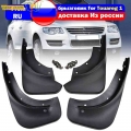 Set Molded Mud Flaps For Vw Touareg Mk1 2008 2009 2010 Facelift Mudflaps Splash Guards Front Rear Mud Flap Mudguards Fender Kit