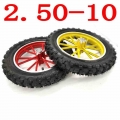 Rubber 10 Inch Cross Country Motorcycle Tire 2.50 10 Inner Tube, Outer Tube, Front And Rear Wheels, Wheel Hub|Tyres