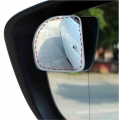 Original 360 Adjustable Degree Frameless Ultrathin Wide Angle Blind Spot Mirror For Parking Auxiliary Rear View Mirrors - Mirror