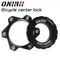 ONIRII Bicycle Centerlock To 6 Hole Adapter Mountain Bike Hub Center Lock Conversion 6 Bolt Disc Brake Rotor Cycling Accessoires