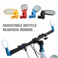 Outdoor Cycling Mini Bike Rearview Mirror 360 Degrees Rotate Flexible Universal Bike Bicycle Cycling Rearview Handlebar Mirror|