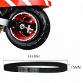 Mini Electric Scooter Timing Belt Thick Belt No Pollution 5M 535 15 Black Rubber Scooter Cycling Parts Accessories|Electric Bicy