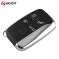 YIQIXIN 5 Buttons Remote Car Key Shell For Land Rover Ranger Rover Evoque Discovery 4 Freelander Evoque For Jaguar XE XFL Key|Ca