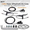 Nutt Mtb E-bike Electric E Scooter Bicycle Hydraulic Brake Disc 140mm 160 180 Rotor Fat Mini Kugoo G Booster / G1 / Es3 Dualtron