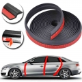 1/4/6M Weatherstrip Sound Auto Rubber Edging Trim Noise Insulation Car Door Sealing Strip 4Meter Z type Door Seal Car Door|Fill