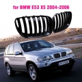 Front Gloss Black Kidney Sport Grilles Hood Grill For Bmw E53 X5 Lci 2004 2005 2006 Car Styling - Racing Grills - ebikpro.c