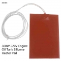 300W 220V Engine Oil Tank Silicone waterproof Heater Pad Universal Fuel Tank Water Tank Rubber Heating Mat Warming Accessories|H