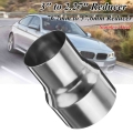 3" 2.25" Car Exhaust Reducer Connector Pipe 76mm 57mm Auto Exhaust Muffler Pipe Reducer Connector Adapter Tube|Exhaust