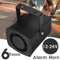 New 12 24V Alarm Horn Siren Warn Beeper Fits for various Vehicles Air Horn Car Truck Vehicle Reversing Sound Speaker Buzzer|Mult