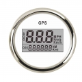 52 mm Boat Car Digital GPS Speedometer Gauge 0~999 Odometer MPH Km/h Knots Adjustable Speed Meter with GPS Sensor|Speedometers|