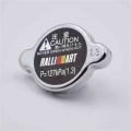 Black/silver Ralliart High Pressure Racing Car Radiator Cap 15mm Head Size For Mitsubishi Evo Diamante Outlander - Tank Covers -