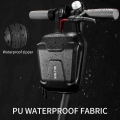 Outdoor Cycling Accessories PU EVA Hard Case Waterproof Electric Scooter Foldable Bicycle Handle Bar Bag|Bicycle Bags & Pann