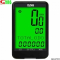 SD 577C1 Wired Bike Computer Wireless Bicycle Stopwatch Odomete Multifunction Waterproof Meter Digital Sensors Cycling Speedomet