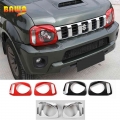 Bawa Lamp Hoods Car Front Headlight Light Lamp Cover For Suzuki Jimny 2007+ Abs Car Stickers Styling Accessories For Jimny - Lam