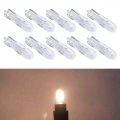 20pcs/set Car Dashboard Light 12V/24V White LED Bulbs With Wedge Base Auto Interior Dash Boards Lamp|Signal Lamp| - Officemati