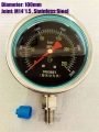 250Mpa 2500bar High Pressure Gauge M14*1.5 Plunger Pressure Test 35000PSI High Pressure Meter M20*1.5|Mechanical Testers| - Of