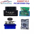 A+++ Quality ELM327 V1.5 Diagnostic Interface PIC18F25K80 2PCB Android / Symbian / PC All OBD2 Car Protocol Bluetooth Compatible