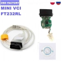 V16.00.017 J2534 MINI VCI For Toyota MINI VCI J2534 MINI VCI FT232RL for Toyota TIS MINI VCI Techstream TIS Cable TIS Techstream