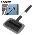 LEEPEE Window Cleaning Brush Telescopic Rod Car Windshield Clean Multi functional Car Wiper Cleaner Glass Auto Accessories|Spong