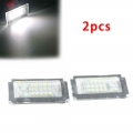 2pcs 18 LED License Plate Lights For BMW Mini Cooper One R50 S R53 Convertible R52 Accessories Lighting|Battery Cables & Con