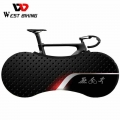 MTB Road Bike Indoor Cover Elastic Fabric 26" 28" Bicycle Dust Cover Tire Protection Cover Storage Bike A