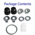 Ebikes E-bike Hub Motor Axle M12/m14 Lock Nut /lock Washer /spacer /nut Cover For 500w-5000w Motors With 12/14mm Shaft - Electri