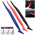 3Pcs Car Stickers Vinyl Wrap Hardness Tools Micro Squeegee Scraper Car Micro Gasket Squeegee Car Film Wrapping Scraper Accessori