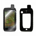 Silicon Protect Case Skin + Screen Protector Shield Film for Hiking Handheld GPS Garmin Montana 700|Bicycle Computer| - Office