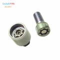 Cloudfireglory 4f0698139c 820 X2 Wheel Lock Anti Theft Screw Lug Bolt & Key Tool Code Stamp "x" For Audi A3 A4 A5