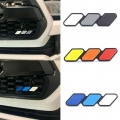 For Toyota 4runner Tri-color 3 Grille Badge Emblem Stickers Decals Auto Car Accessories Car Styling