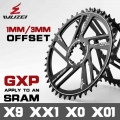 Wuzei 1mm/3mm Offset Chainring 30t 32t 34t 36t 38t 40t 42t Mtb Bicycle Chainwheel Mountain Bike Gxp Sprockets For Sram X9 Xx1 X0