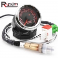 52mm Air Fuel Ratio Gauge 7 Color Backlight + Narrowband O2 Oxygen Sensor Car Gauge Fit For 12v Car Air Fuel Ratio Afr Sensor -