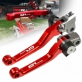 CNC Pivot Brake Clutch Levers Dirt Bike Motocross For Honda CR125R 1992 2003 1993 1994 1995 1996 1997 CR 125R 125 R 2004 2007|Le