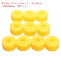 10Pcs 10mm Inner Dia Yellow Rubber Shock Absorber Bushings Part for Auto Car|shock absorber rubber|shock carauto shock absorber