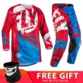 Fly Fish Motocross Jersey Pants Suit Men Mx Gear Set Combos Moto Equipment Enduro Motocross Off-road Dirt Bike Clothes - Combina