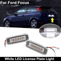 2Pcs For Ford Focus MK1 1998 2005 High Brightness White LED License Plate Light Number Plate Lamp|Signal Lamp| - ebikpro.