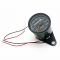 Universal Retro Black Instrument for Motorcycle DC 12V Refit Scooter Speedometer Odometer Tachometer Motorbike Motor Meter|Instr