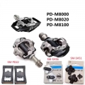 DEORE XT PD M8100/M8000/M8020 Self Locking SPD Pedals MTB Components Using for Bicycle Racing Mountain Bike Parts with box| |