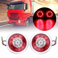 2*12V 19LED Trailers Truck Rear Tail Light Turn Signal Warning Lights Rear Lamps Waterproof Tailight for Caravans DC 12V 24V|Tr