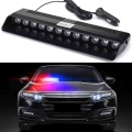 Police Lights Car Led Strobe Light Red/blue Amber/white Signal Lamps Flash Dash Emergency Flashing Windshield Warning Light 12v