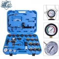 28pcs Car Radiator Pressure Tester Tools Set Vacuum-type Cooling System Test Water Tank Leakdetection Coolant Pressure Detector