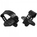 9/16'' 1/2'' Mtb Road Bike Pedals With Straps For Exercise Bike Spin Bike Pedals With Toe Clips Strap - Bicycle