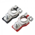 Universal 2pcs Automotive Car Boat Truck Battery Terminal Clamp Clip Connector for Car Caravan Boat Motorcycle|Battery Cables &a