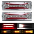 2x LED Trailer Lights Tail Lamp Stop Brake Dynamic Indicator 12V Camper UTE ADR Rear Fog Running Light Reversing Light Assembly|