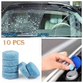 10PCS 1pcs=4L Car Accessories Solid Wiper Window Glass Cleaner for Vehiculos Car Rain Car Anti Fog Vinyl Blade Repel Water|Windo