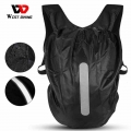 WEST BIKING Waterproof Bicycle Bag Rain Cover Reflective Shoulder Backpack cover For 8 17L Sport Cycling Travel Backpack|foldabl