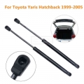 6895009110 Pair Rear Trunk Tailgate Boot Gas Struts Lift Supports Bars Rods For Toyota Yaris Hatchback 1999 01 02 2003 2004 2005