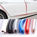 5m/10m Car Door Trips Rubber Edge Protective Strips Side Doors Moldings Adhesive Scratch Protector Vehicle For Cars Auto - Styli